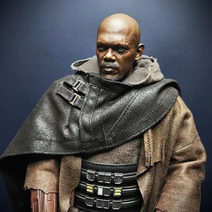 Hot Toys 🔥Star Wars Mace Windu 1/6 Sideshow | Maul Body | TLJ Luke Garb Figure - Picture 1 of 4