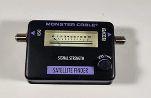 MONSTER CABLE SATELLITE FINDER PRECISION SIGNAL STRENGTH INDICATOR - Picture 1 of 10