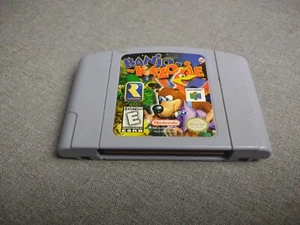 Banjo-Kazooie N64 Nintendo 64 Video Game Cartridge – Authentic - Picture 1 of 3