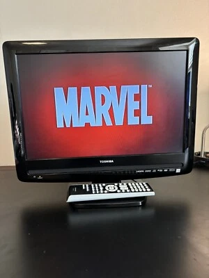 Toshiba 19" HD TV (19LV505) - DVD Player - HDMI - VGA Gaming w/Remote - *Tested* - Image 1 of 4