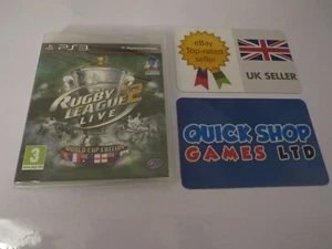 Rugby Leauge 2 en vivo, PS3, NUEVO, SELLADO versión pal - Imagen 1 de 8