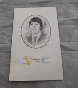 1993 "In Honor of Jim" Programm - ACC Basketball Trainer Roast of Dick Vitale - Bild 1 von 7