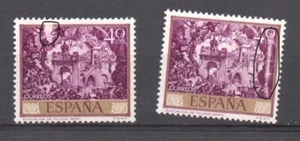 EDIFIL 1711** 2 SELLOS CON VARIEDADES, VER FOTO - Imagen 1 de 1