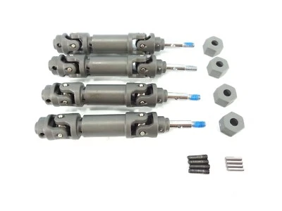 New Traxxas Mini Maxx 4x4 Front and Rear Drive Shaft Set Axles w/ Hexes 12mm - Image 1 of 3