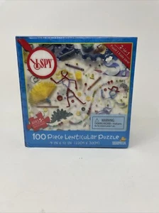 I Spy - 3D Lenticular Puzzle & Riddle Game 100 pc. 9 X 12 - Picture 1 of 3