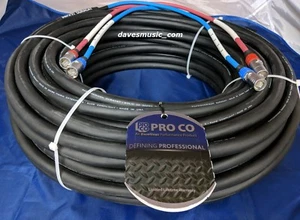 ProCo 200 Fuß DuraCAT Cat6 UTP Zweikanal Digitalschlange DCAT2X-200NN HERGESTELLT IN DEN USA - Bild 1 von 8