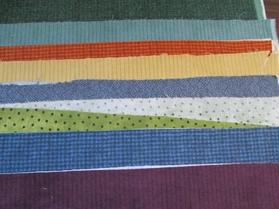 8 Pieces Woolies Flannel Fabric Lot Misc. Sizes - Image 1 of 4