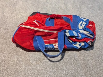 Bolsa de viagem vintage EUA Los Angeles Chicago Nova York anos 80 anos 90 academia de viagem  - Imagem 1 de 4