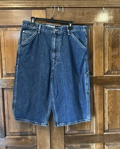 Levis Silver Tab Shorts Herren 36 Blau Denim Carpenter Loose Baggy Silvertab - Bild 1 von 9