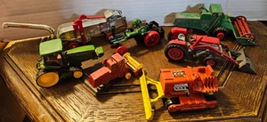 John Deere and Matchbox Farm Equipment Lot of 7 - Picture 1 of 7