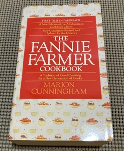 Fannie Farmer Cookbook Classic Marion Cunningham Paperback Bantam 1994 - Imagen 1 de 8