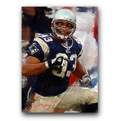 Richard Seymour Art Card Limited 17/50 Edward Vela Signed (New England Patriots) - Image 1 of 2