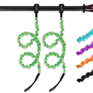 Correa de paleta de kayak correa de paleta elástica cuerda de cordón enrollada para kayak... - Imagen 1 de 7
