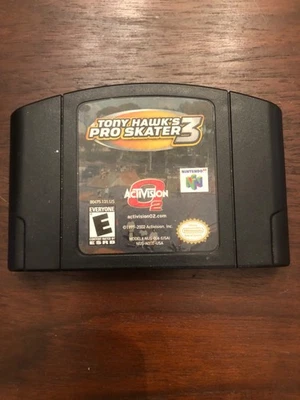 Tony Hawk's Pro Skater 3 - Nintendo 64 N64 - Authentic Tested Cartridge Game - Image 1 of 2