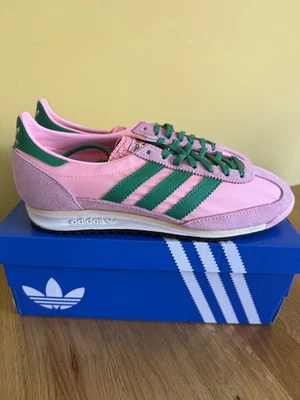 Adidas originals Women's SL 72 GUM JQ8309 PINK UK6 - Free postage ✅🚚 - Image 1 of 4