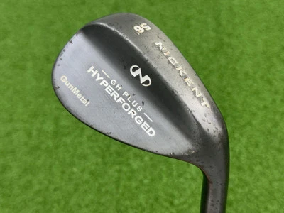 Nickent Golf GH PLUS HYPERFORGED GunMetal 56* Sand Wedge Right Handed Steel Used - Image 1 of 4