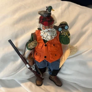 KURT ADLER SANTA CLAUS KSA FABRICHE “El Cazador de Patos” Usado en Excelente Condición y1 - Imagen 1 de 10