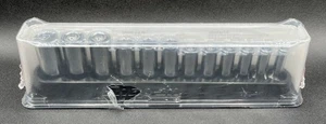 SNAP ON 212SFSMY 3/8" DRIVE 12 PC METRIC DEEP 6PT CHROME SOCKET SET (MVP033896) - Picture 1 of 3