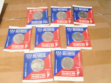 OLYMPICS MEDALLIONS/COINS FROM ATLANTA 1996 C/S of ALL 8