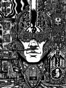 Signed Limited Edition 11x17 Art Print - Collectible 3 of 20- TRANSHUMAN VESSEL - Picture 1 of 2