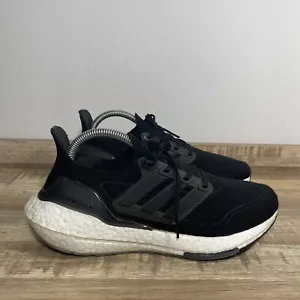 Adidas Ultraboost 21 Core Black Women’s 9 Casual Gym Running Sneaker EUC - Picture 1 of 10