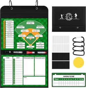 Tabla de alineación de béisbol magnética plegable profesional softbol dugout gama alta - Imagen 1 de 1