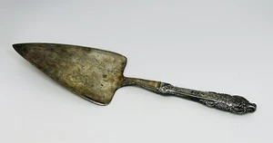 Vintage Wallace Kuchen Tortenheber Rosenmuster 11" - Bild 1 von 4