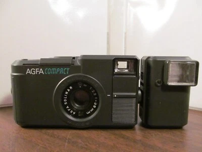 AGFA COMPACT Bobinadora Electrónica Solinar 39mm f2.8 Punto Disparo 35mm Cámara Foto 1 de 4