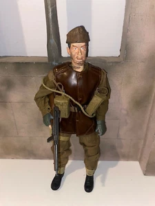 Custom WWII British Comando w/ Thompson MG 1:6 Scale Loose 12" Figure GI Joe - Picture 1 of 2