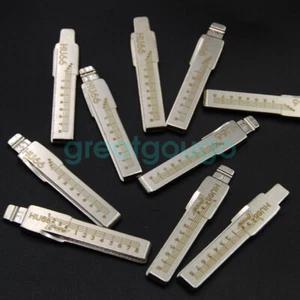 10PCS 31# Blank Key HU66 For Volkswagen Audi Skoda Bugatti Lamborghini Cayenne - Picture 1 of 5