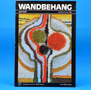 Wandbehang 70 x 130 cm | geknüpft | Verlag für die Frau # 2108 DDR 1982 Knüpfen - Imagen 1 de 1