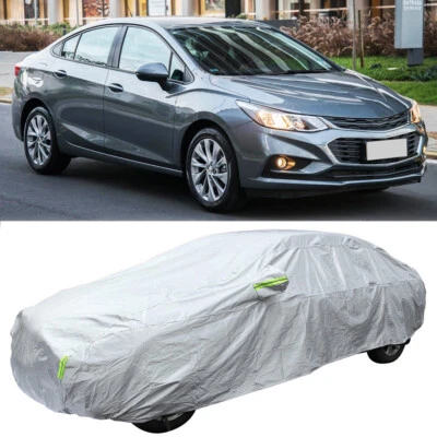 Breathable Car Cover Rain Frost Snow Dust Waterproof For Chevrolet Cruze 2010-19 Foto 1 de 4