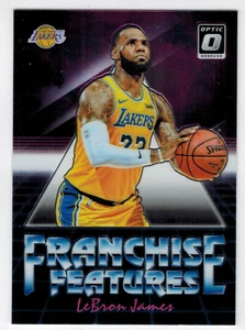 CARACTERÍSTICAS DE FRANQUICIA Donruss Optic LeBRON JAMES 2018-19 Inserto #6 L.A. Lakers - Imagen 1 de 2