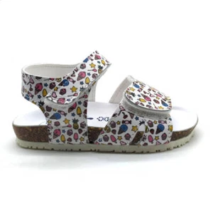 Scarpe primi passi da bambina sandali sandaletti per bimba pelle a strappo 21 22 - Foto 1 di 4