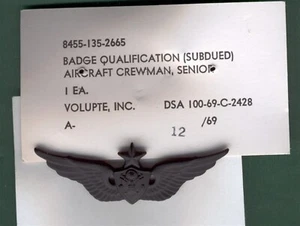 ARMY SENIOR AIR CREW MEMBER WING sub v - Picture 1 of 1