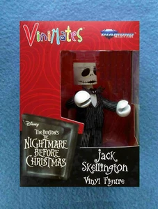 FIGURA JACK SKELLINGTON LA PESADILLA ANTES DE NAVIDAD VINIMATES DIAMANTE SELECT - Imagen 1 de 2