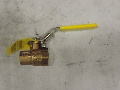 APOLLO 77C10127A 1/4" Ball Valve, Bronze Body, Threaded Ends, Full Port - Image 1 of 3