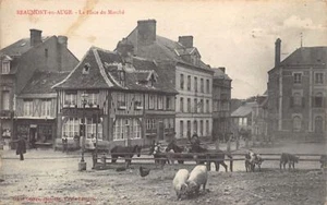 France - BEAUMONT EN AUGE (14) La Place du Marché - Ed. Ozange - Picture 1 of 2