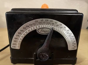 Vintage Franz Electric Metronome W/ Top Light & Sound Option LM-FB-4 Black - Picture 1 of 12