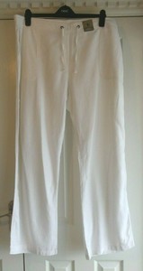 TU White Trousers for Women for sale | eBay