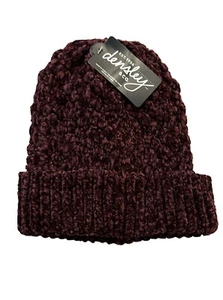 Thermal Garnet LADIES Beanie Toboggan by 1958 DENSLEY & CO. NEW With Tags - Picture 1 of 3