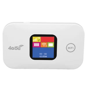 4G WiFi Router 150Mbps SIM Kartensteckplatz Unterstützung 10 Benutzer LED Farbbildschirm 2100mAh - Bild 1 von 23