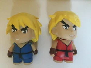 Kid Robot x Street Fighter Ken x2 series 1 capcom blind box figures loose - Picture 1 of 5