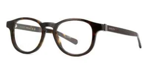 MARCO DE GAFAS DE PLÁSTICO REDONDO TORTUGA GUCCI GG1510O 002 49-19-145 - Imagen 1 de 3