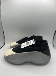 Adidas Crazy Infinity Men's US Sz 10.5 Cream Gum Silver Black Retro  Kobe - Picture 1 of 5