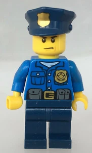 LEGO®-Minifigur Town City Police Polizist Gold Officer Set 60044 cty476 cty0476 - Picture 1 of 3
