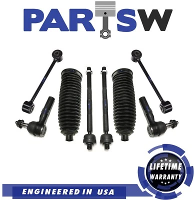 8 Pc Inner Outer Tie Rod End Sway Bars for Jeep Commander & Grand Cherokee - Image 1 of 3