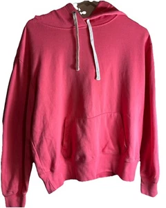 Gap women's Orange Sweatshirt NWOT Hood Pouch Drawstring Size Small - Picture 1 of 5
