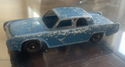 Coche de colección Hubley EE. UU. #401 azul Lincoln sedán metal/diecast Foto 1 de 4