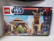 NIB 2012 Star Wars LEGO Set 9516 Jabba's Palace with Bib Fortuna, Boushh, Oola  
